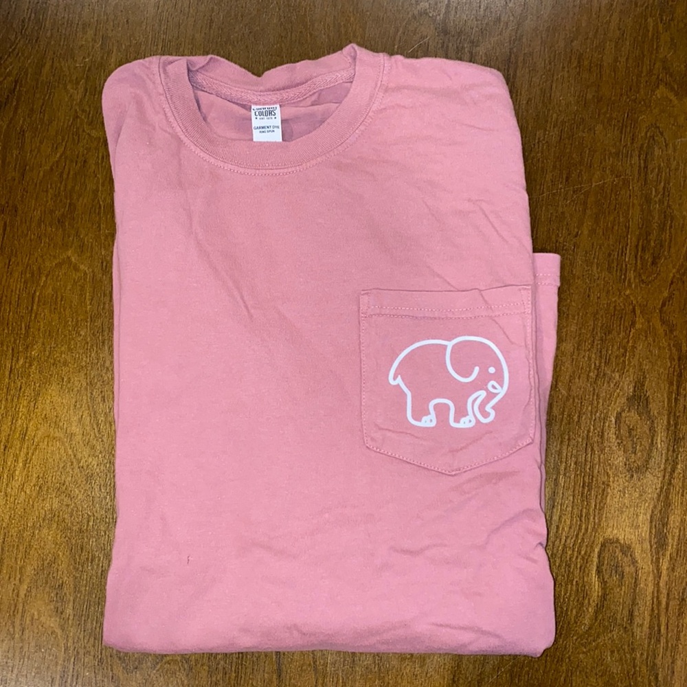 New with out tags Ivory Ella long sleeve Rose colored shirt